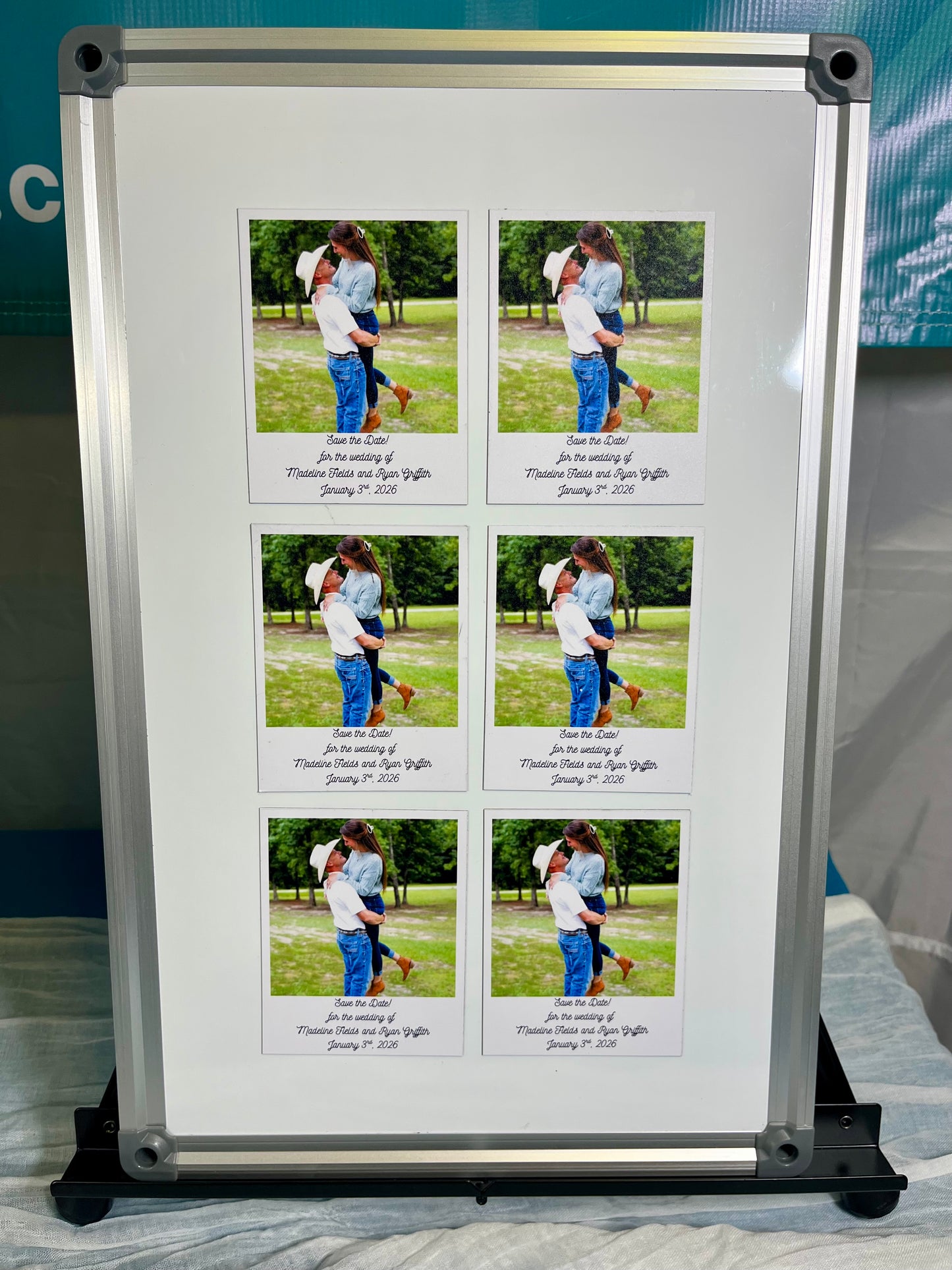 Save the Date Photo Magnets