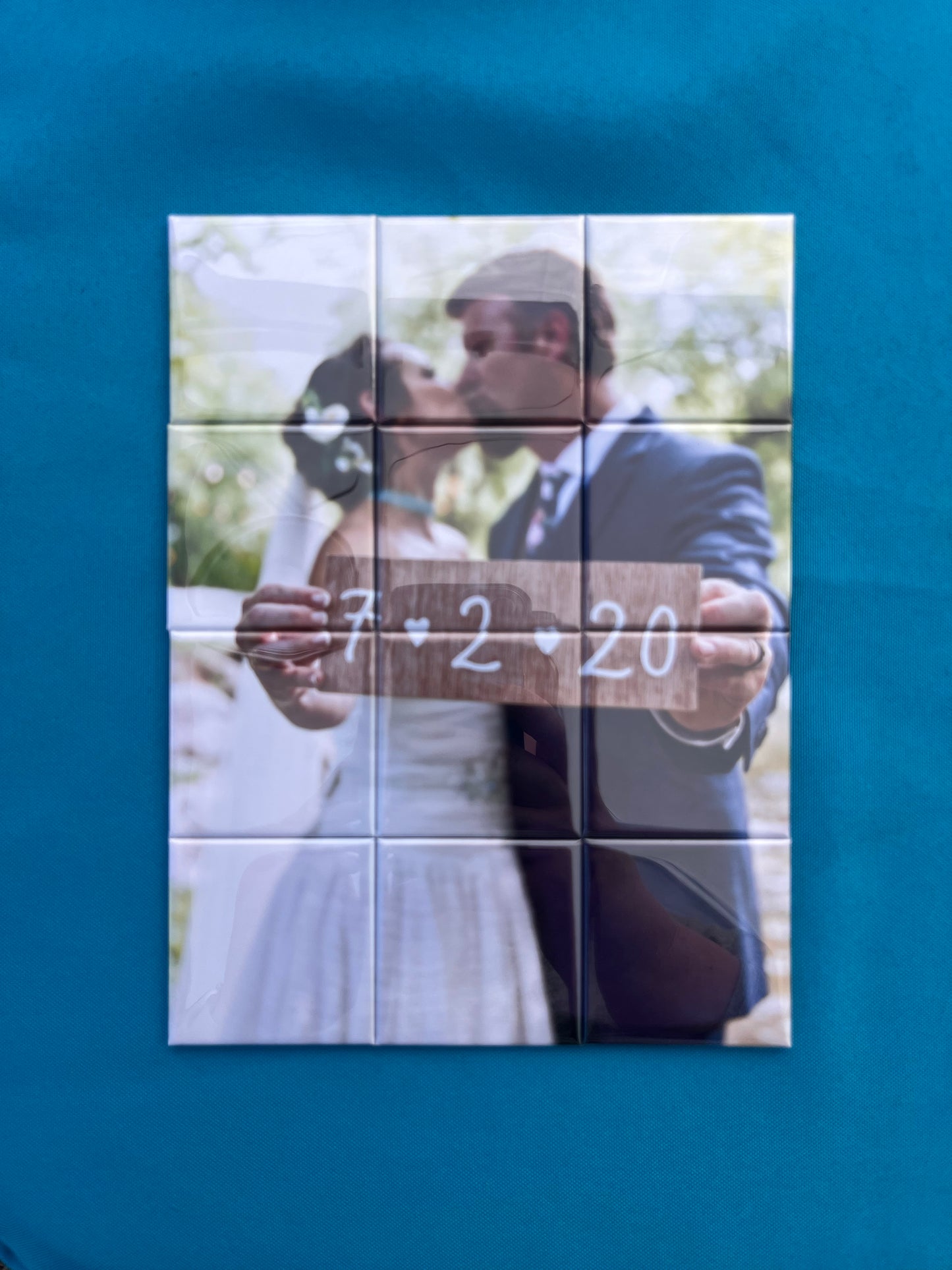 Custom Photo Magnet Square Puzzle