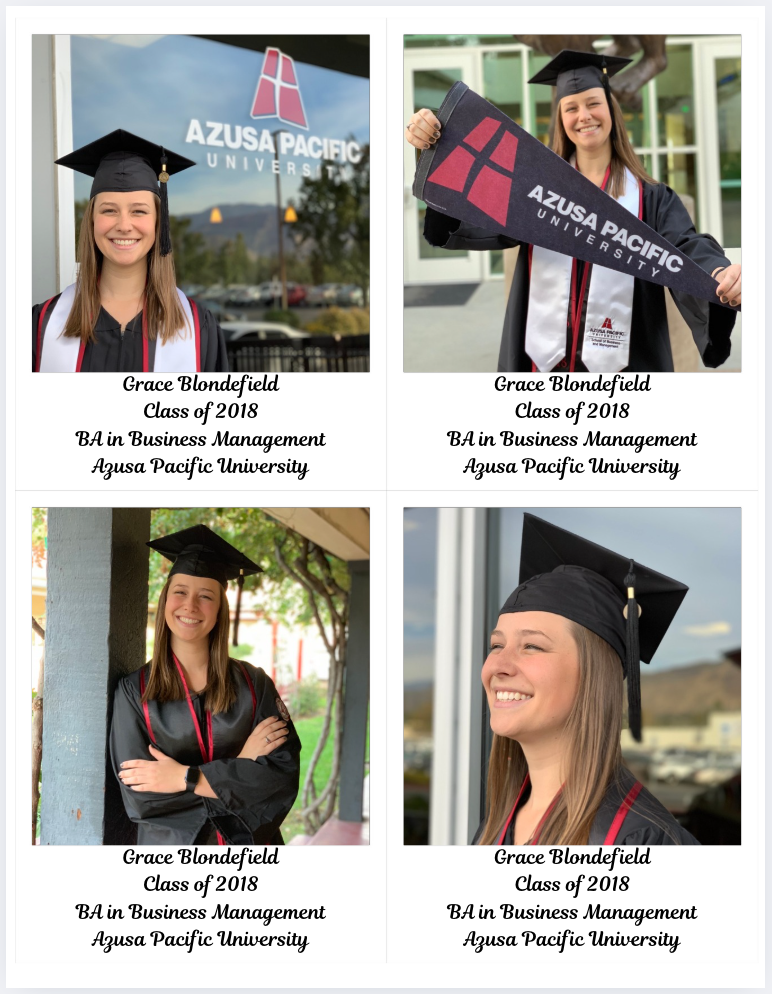 Graduation Photo Magnets