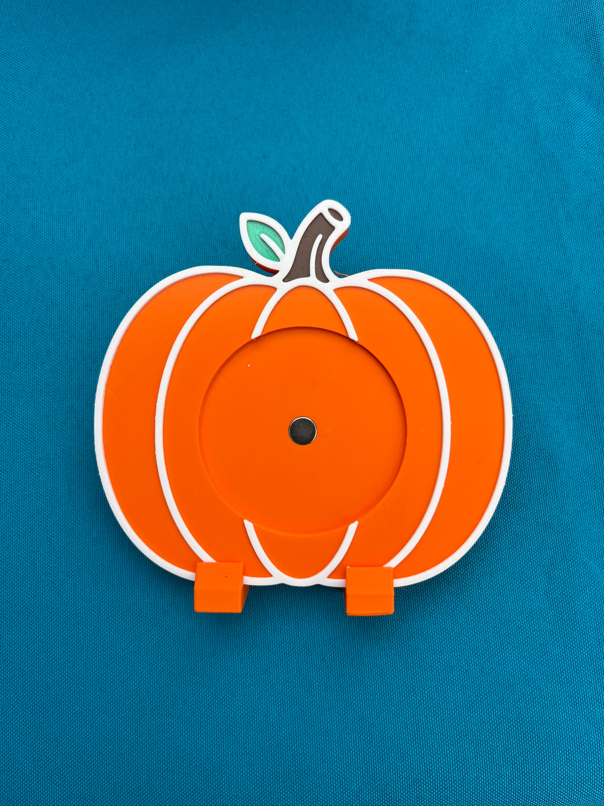 3D Printed Pumpkin Frame with Photo Magnet