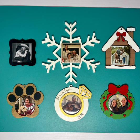 Premium Photo Magnet Ornament