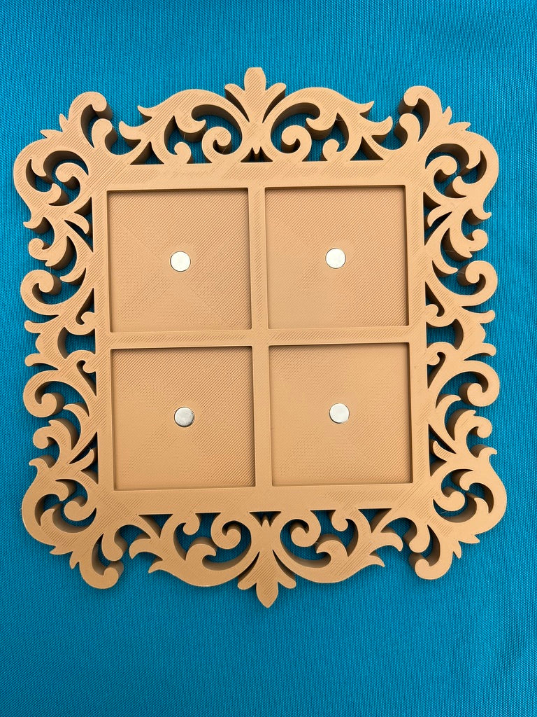 3D Printed Frame with Photo Magnets