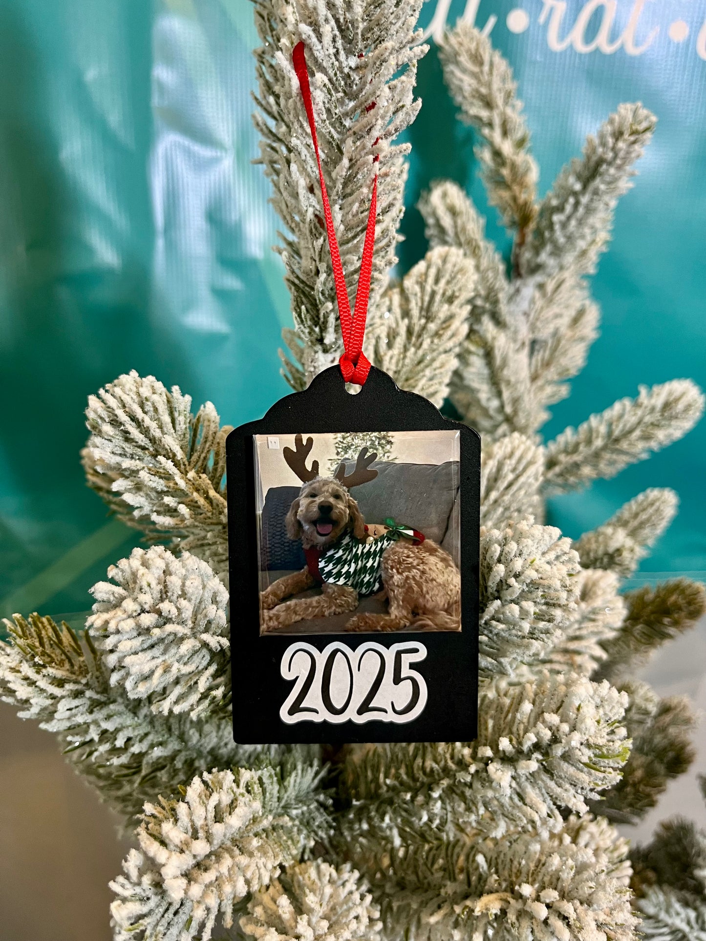 Custom Photo Magnet Ornament