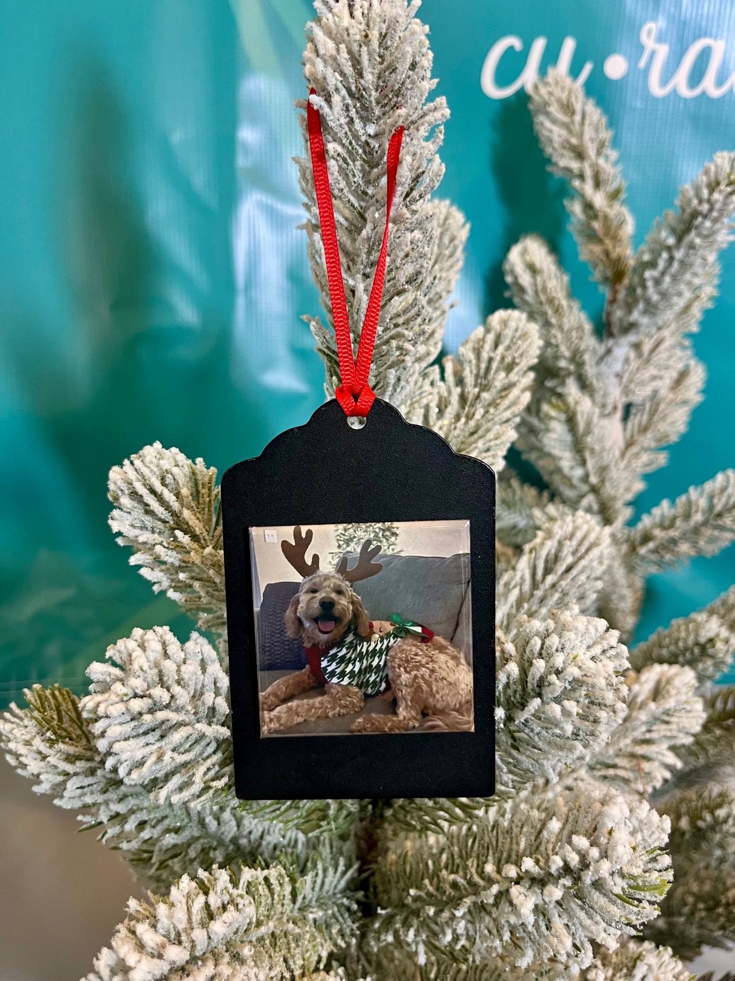 Custom Photo Magnet Ornament