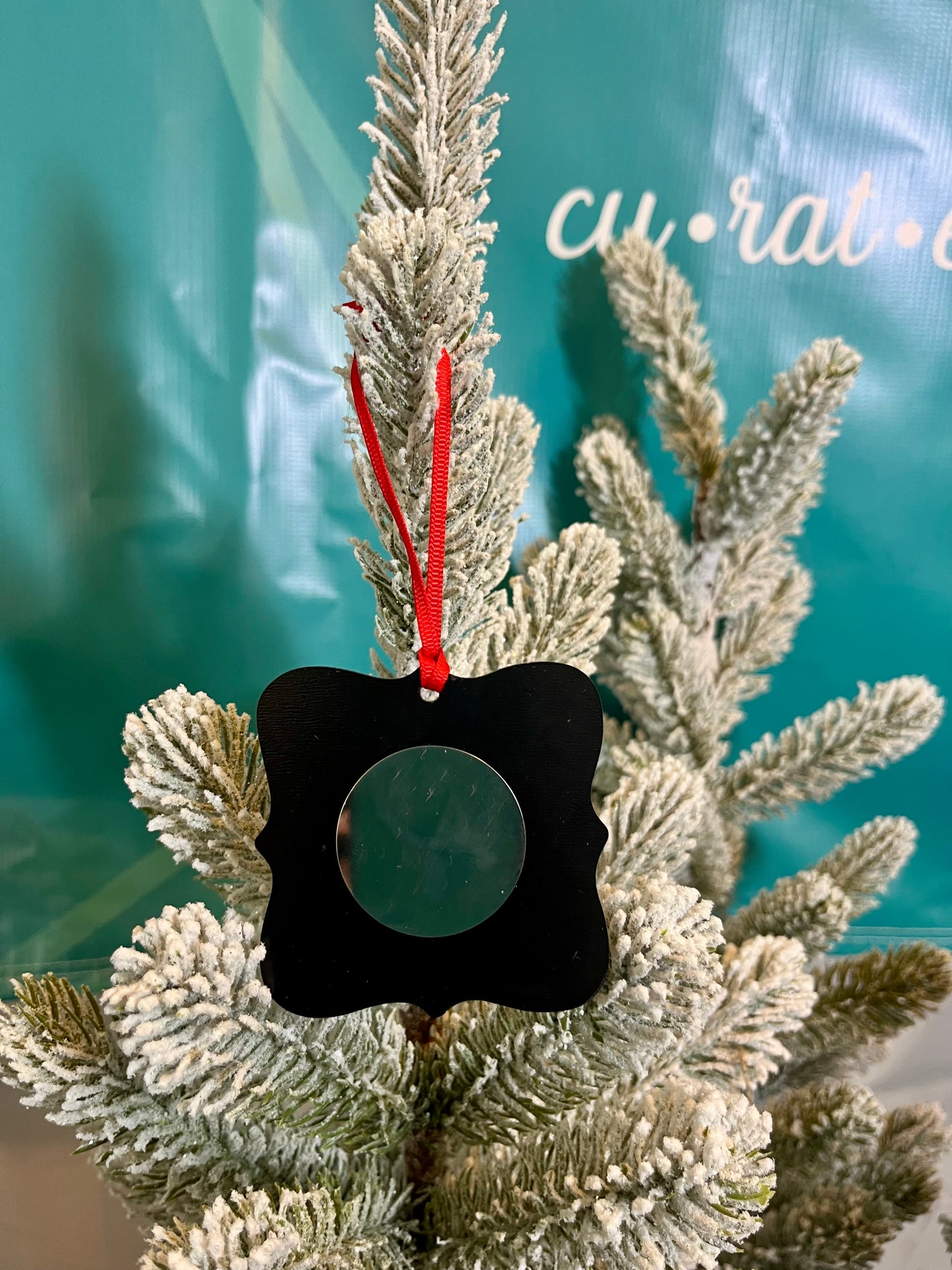 Custom Photo Magnet Ornament