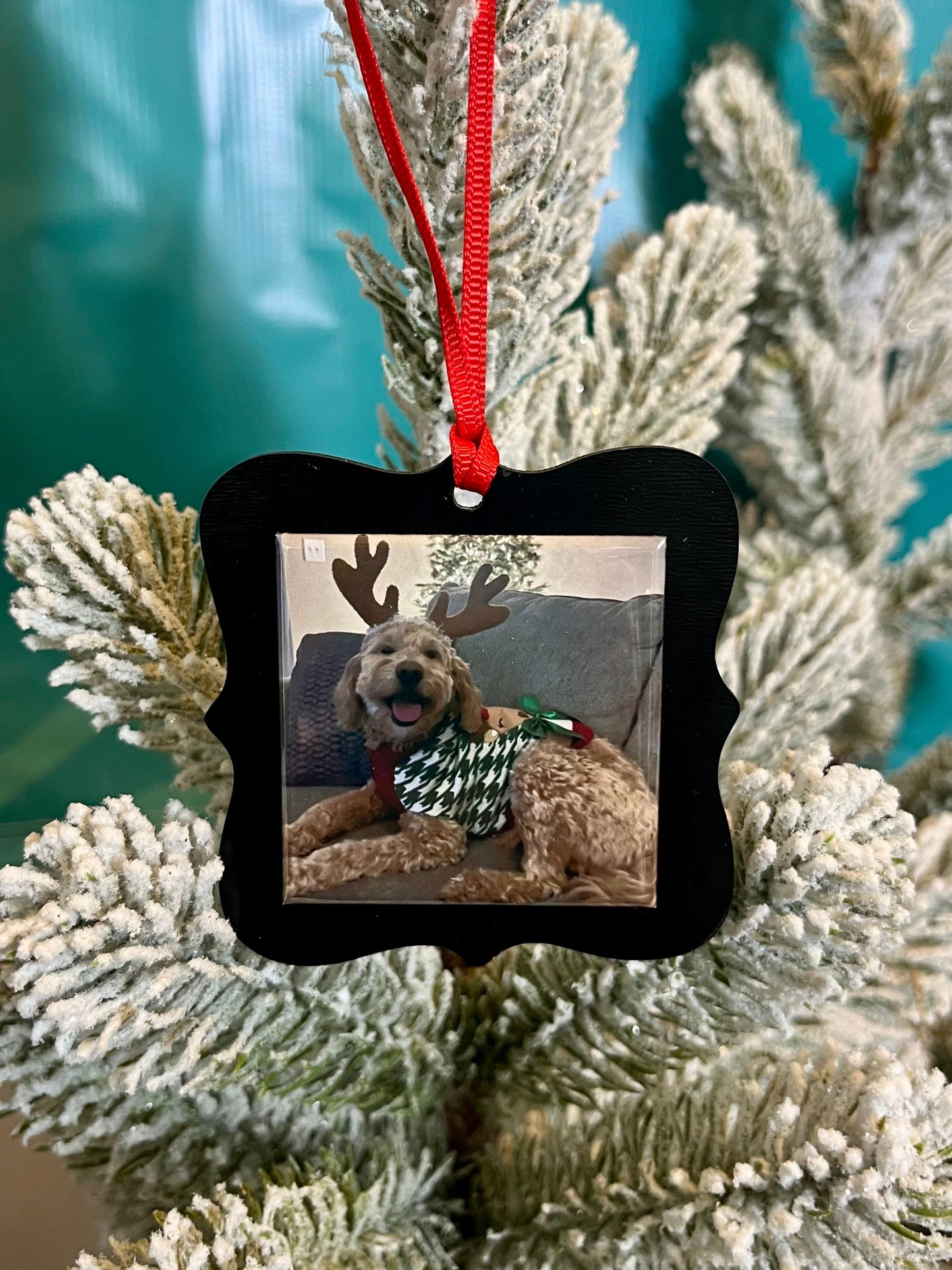 Custom Photo Magnet Ornament