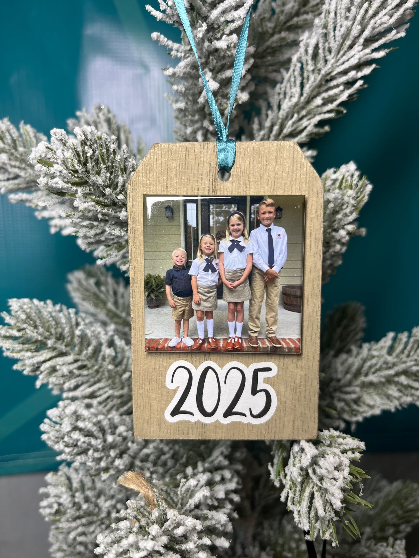 Custom Photo Magnet Ornament