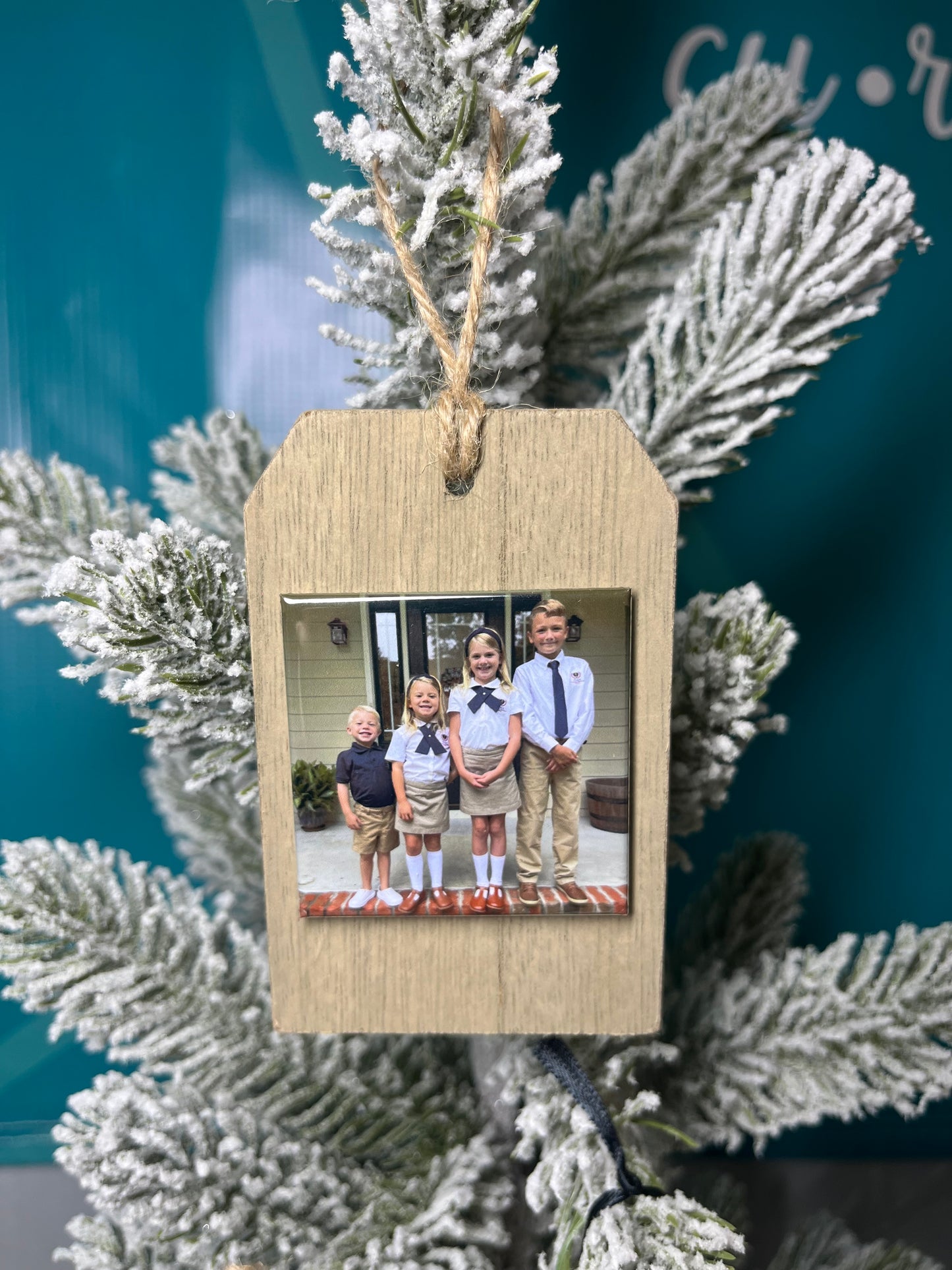 Custom Photo Magnet Ornament