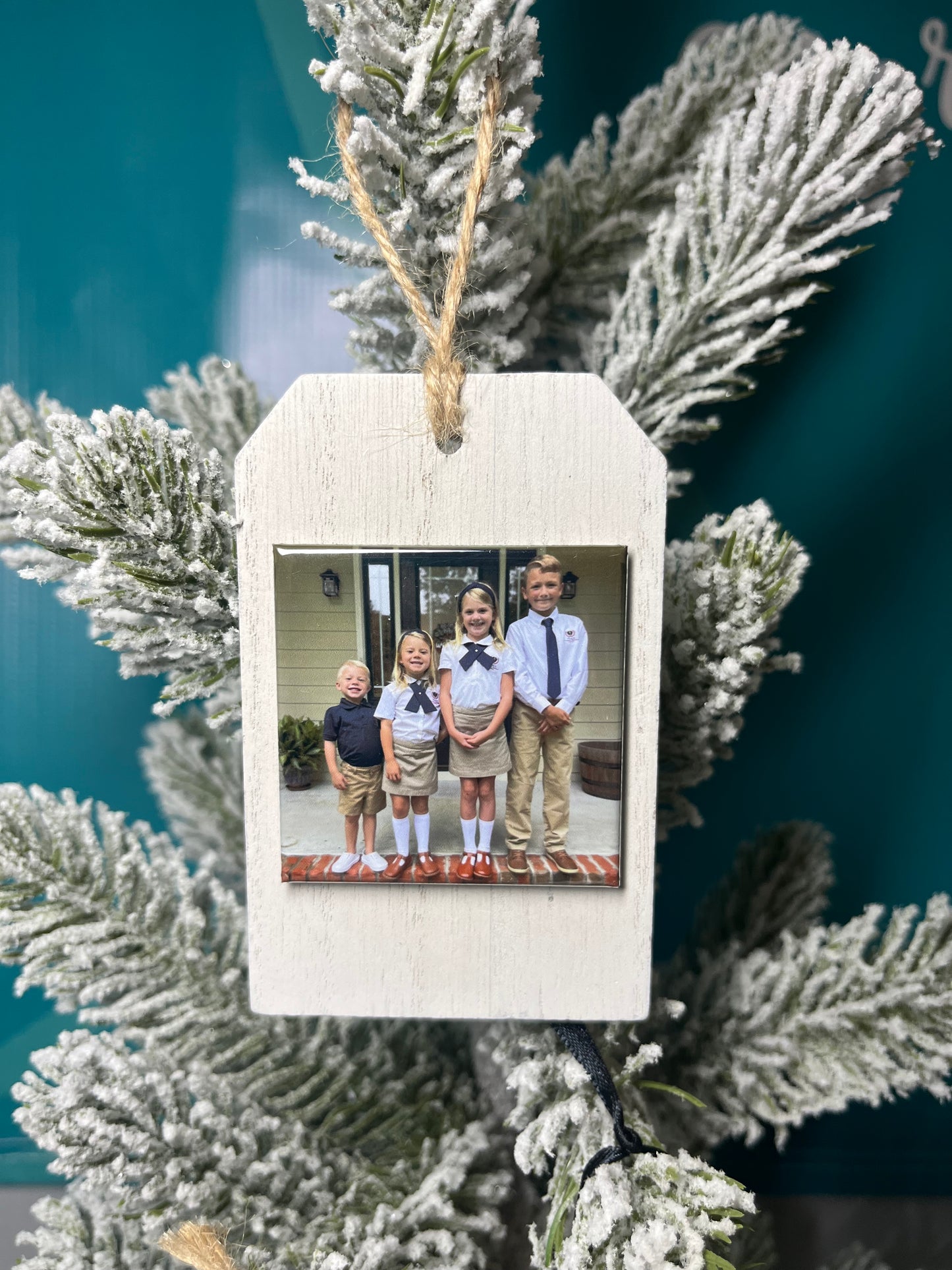 Custom Photo Magnet Ornament