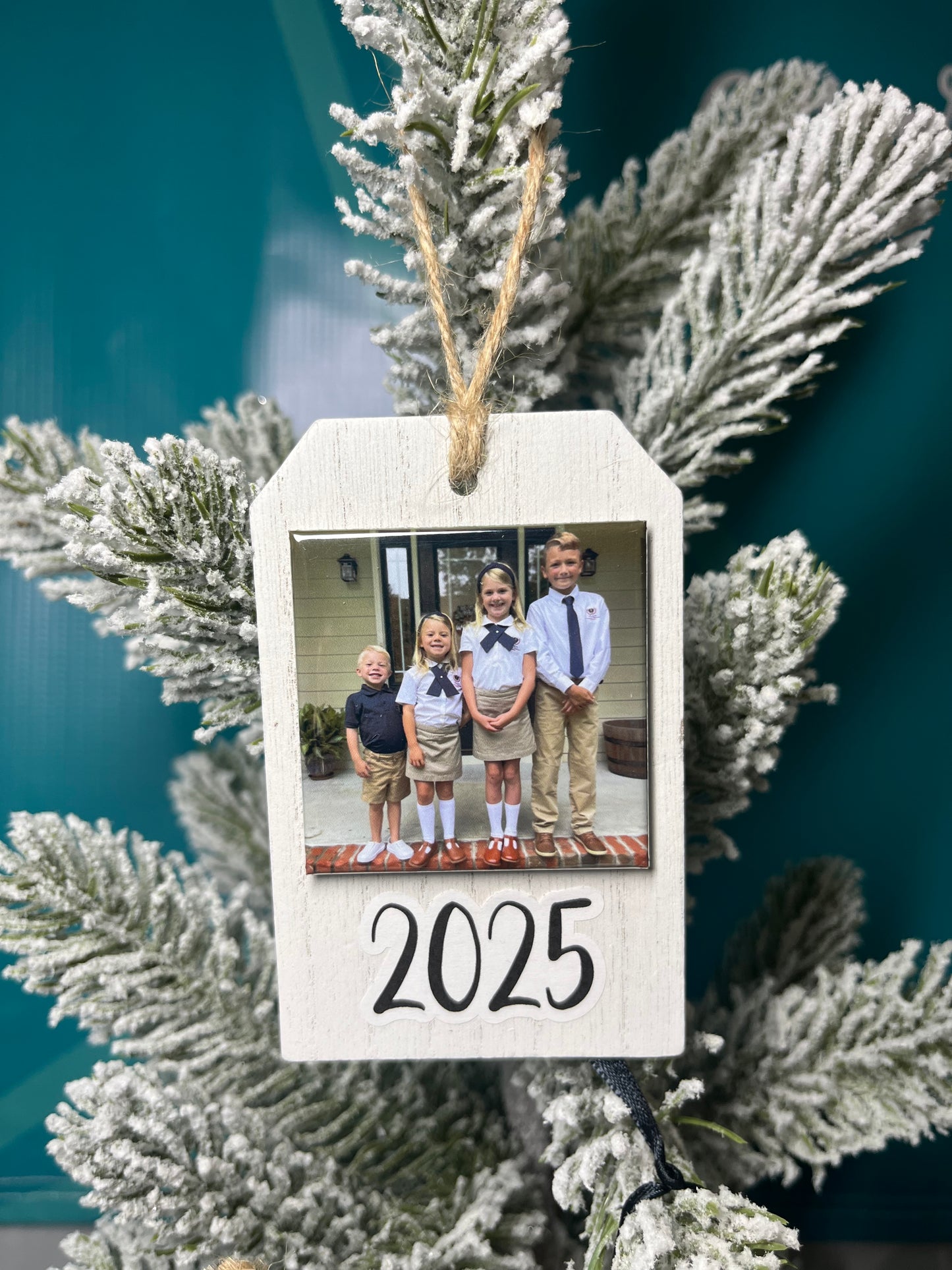 Custom Photo Magnet Ornament
