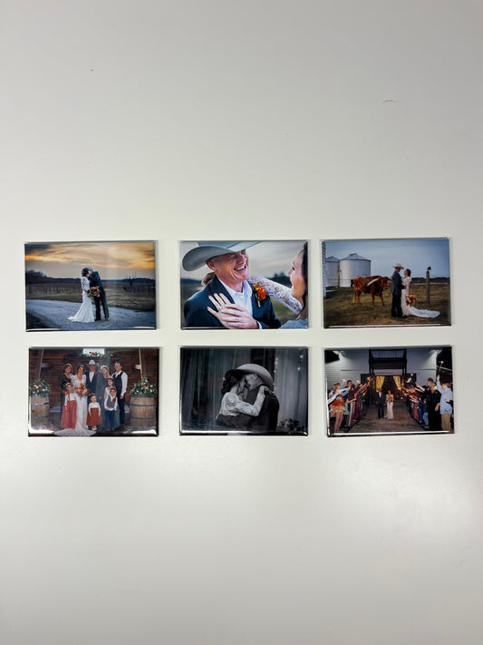 Custom Rectangle Photo Magnets