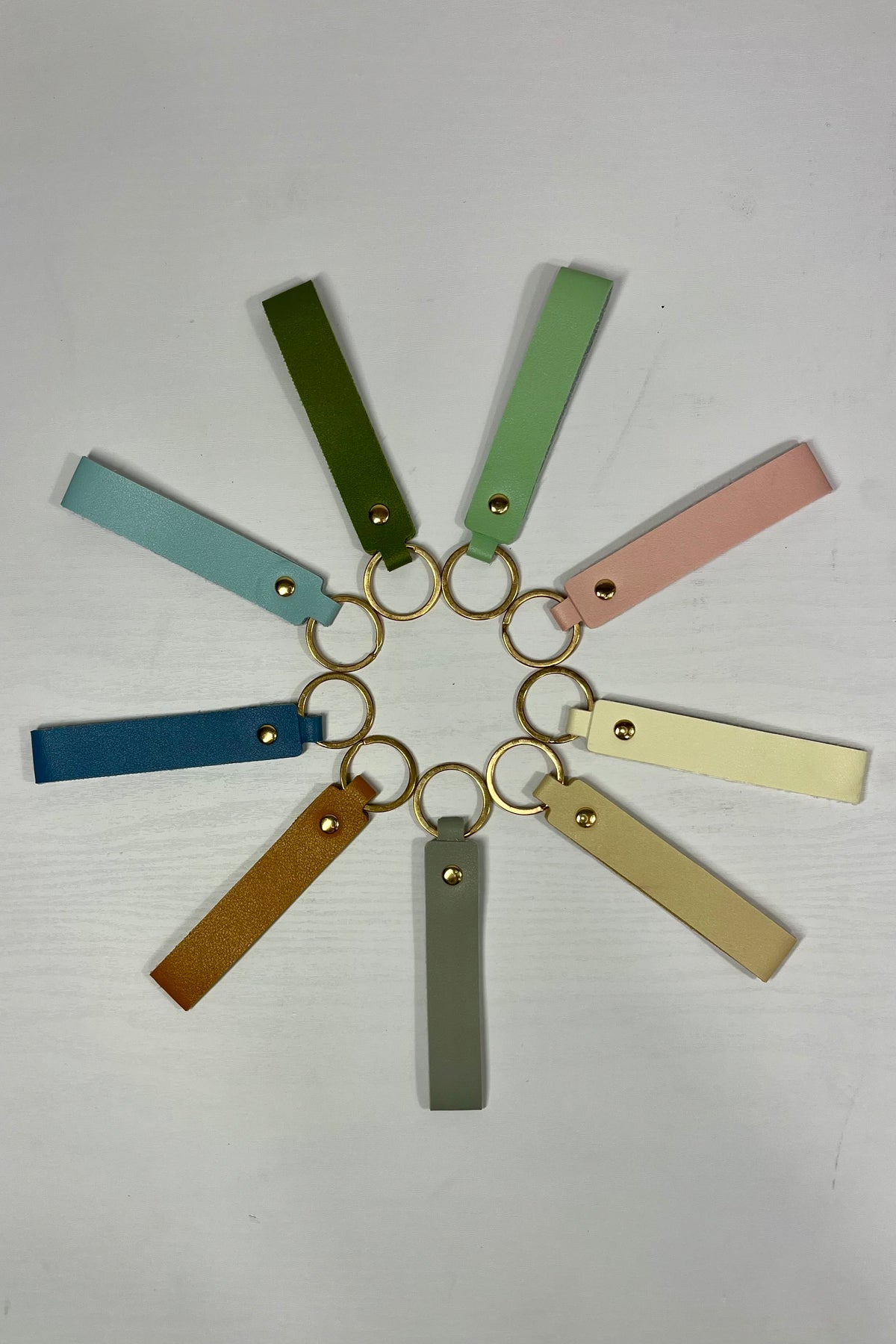 Custom Circle Photo Keychains