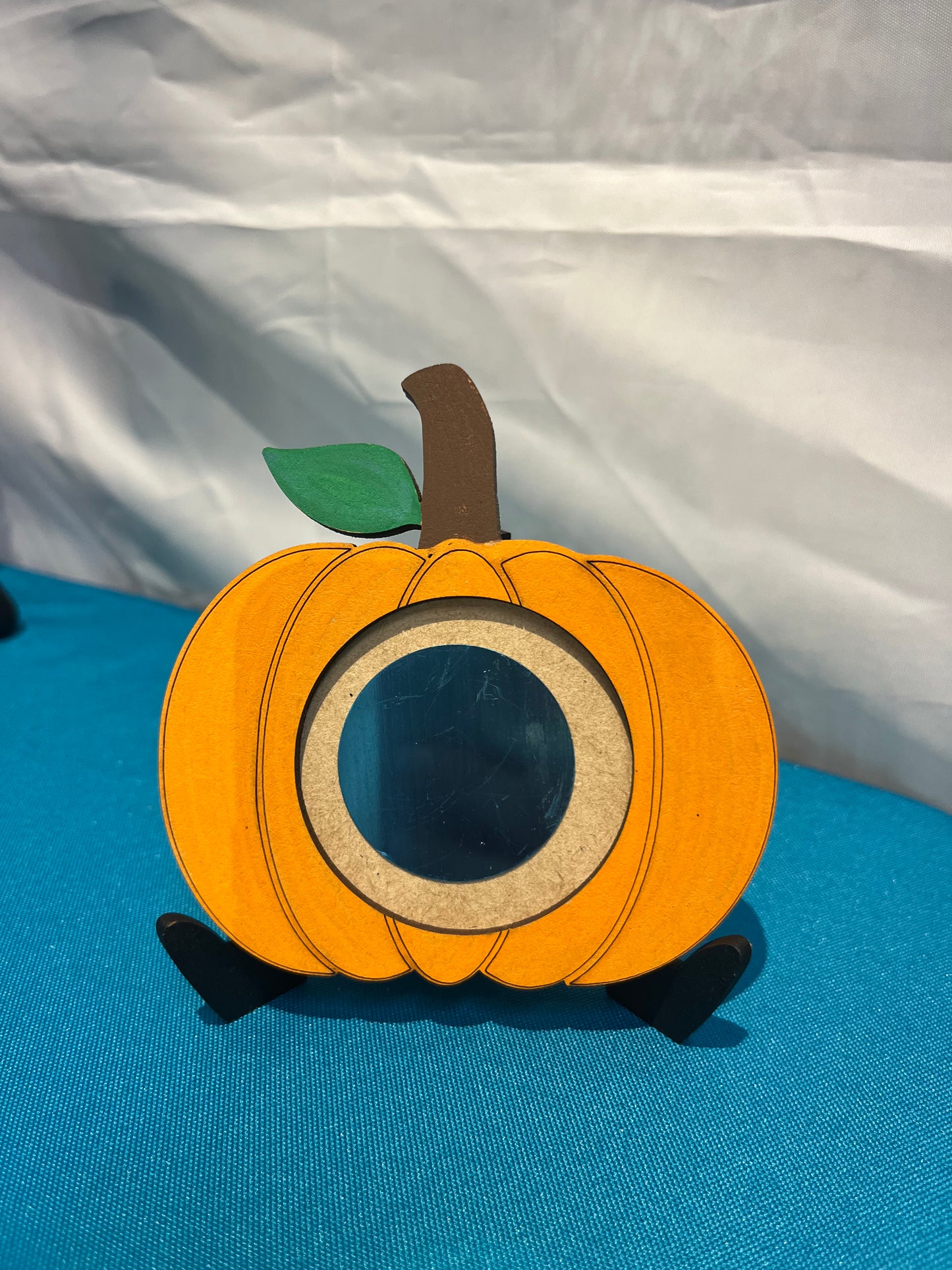 Pumpkin Frame with Photo Magnet