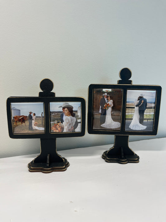 Magnetic Photo Stand with 2 Photo Magnets